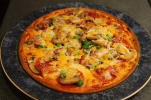 Delivery tasting Gluten Free Pizza